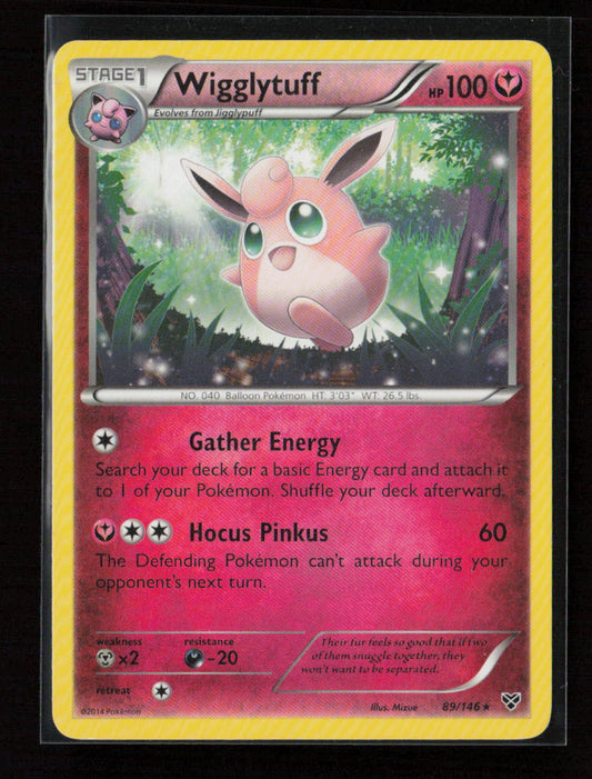 Wigglytuff (89) Rare XY Base Set 89/146 MP