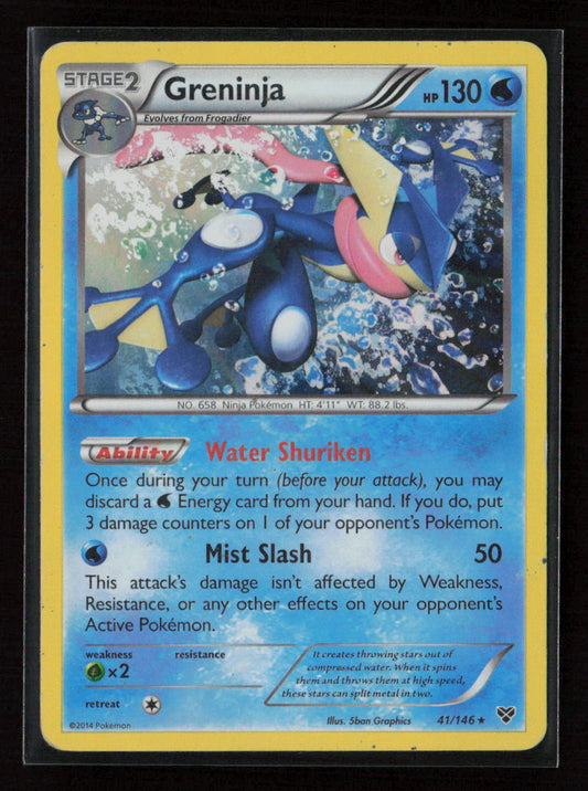 Greninja Holo Rare XY Base Set 41/146 MP