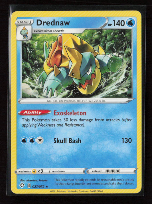 Drednaw Rare Shining Fates 027/072 LP