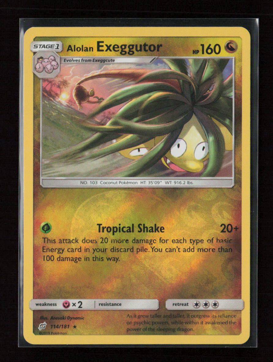 Alolan Exeggutor (114) Rare SM - Team Up 114/181 NM