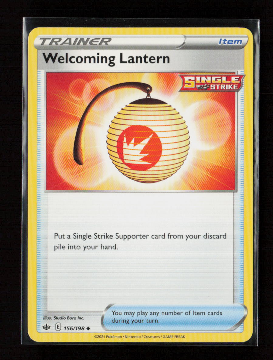 Welcoming Lantern Uncommon SWSH06: Chilling Reign 156/198 LP