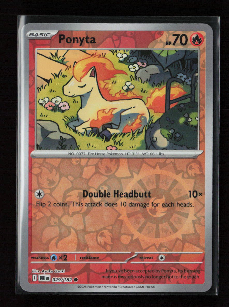 Ponyta Common SV10: Destined Rivals 029/182 NM
