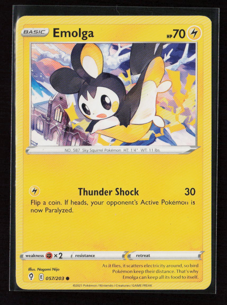 Emolga Common SWSH07: Evolving Skies 057/203 LP