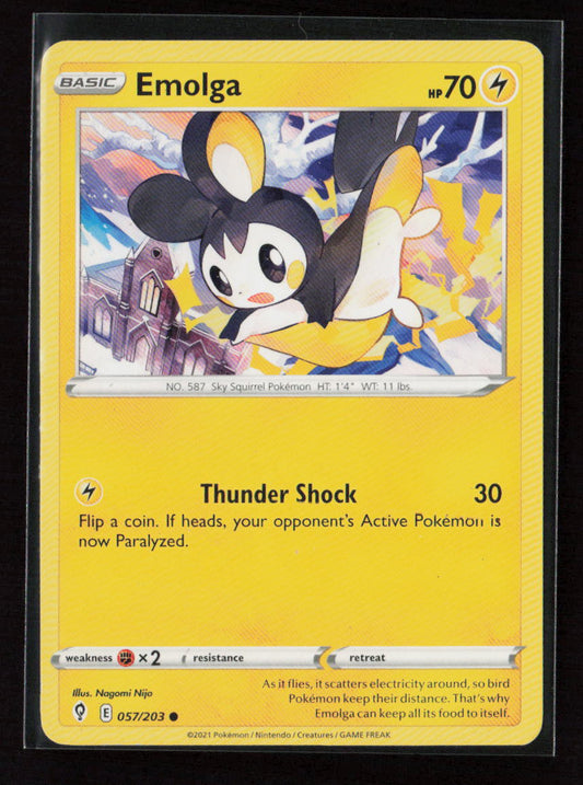 Emolga Common SWSH07: Evolving Skies 057/203 LP