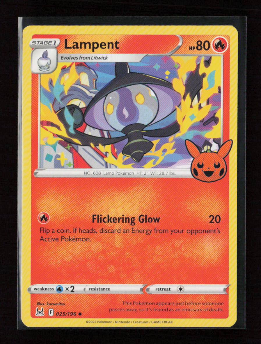 Lampent Uncommon Trick or Trade BOOster Bundle 2023 025/196 LP