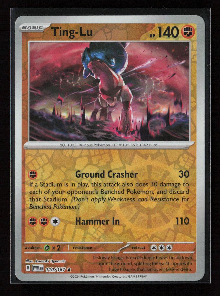 Ting-Lu Rare SV06: Twilight Masquerade 110/167 NM - Kang's Collectibles