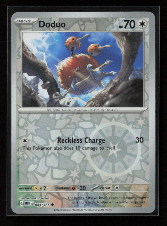 Doduo Common SV: Scarlet & Violet 151 084/165 NM