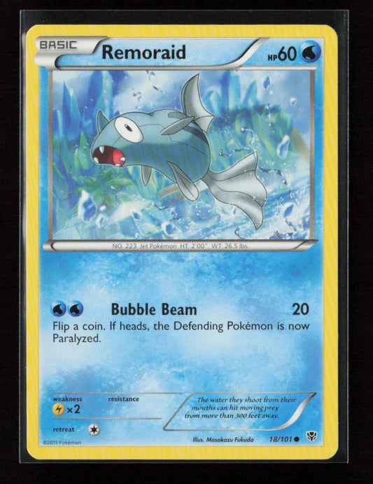 Remoraid Common Plasma Blast 18/101 NM - Kang's Collectibles