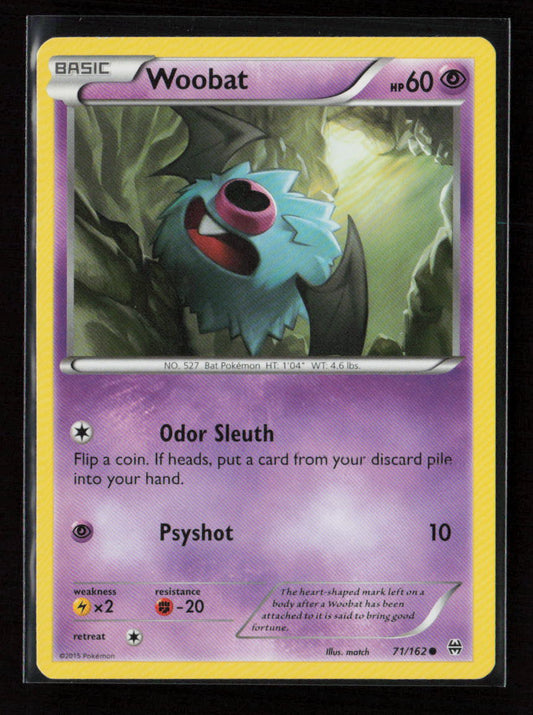 Woobat Common XY - BREAKthrough 71/162 LP
