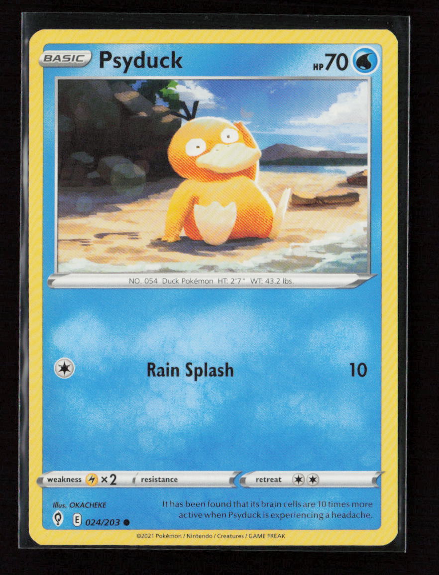 Psyduck Common SWSH07: Evolving Skies 024/203 LP