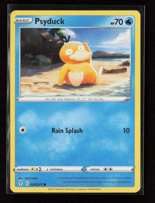 Psyduck Common SWSH07: Evolving Skies 024/203 LP