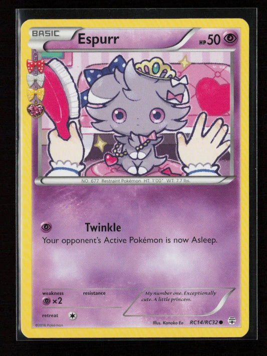 Espurr Common Generations: Radiant Collection RC14/RC32 NM - Kang's Collectibles