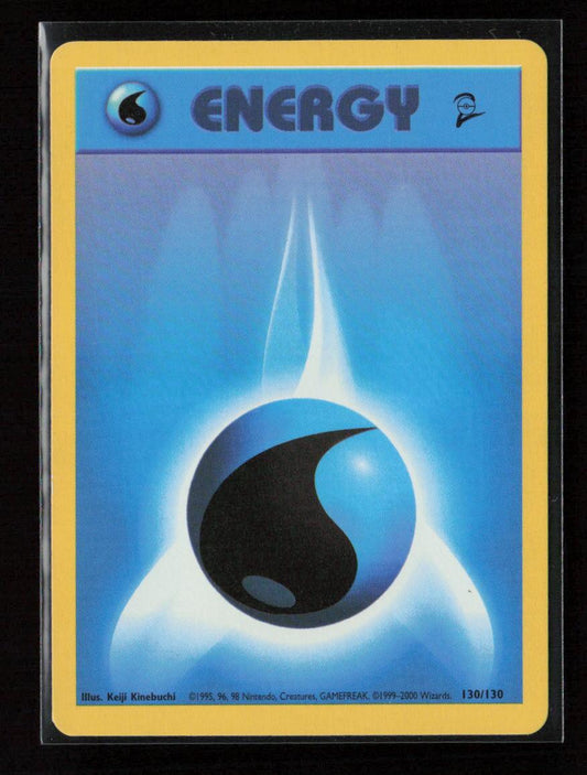 Water Energy Common Base Set 2 130/130 LP - Kang's Collectibles