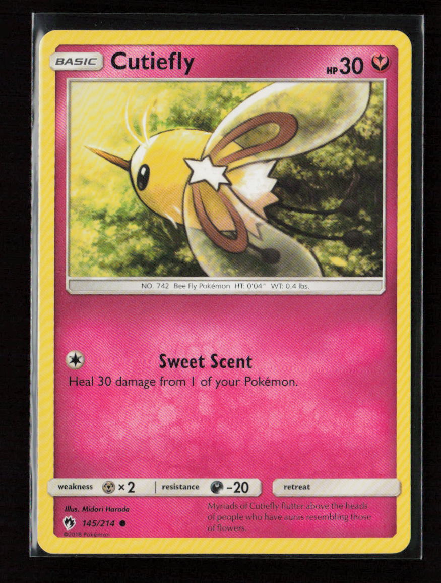 Cutiefly Common SM - Lost Thunder 145/214 LP