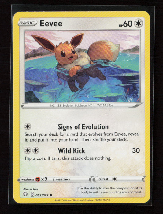 Eevee Common Shining Fates 052/072 LP