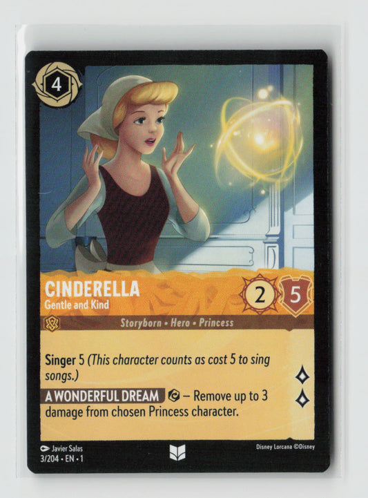 Cinderella - Gentle and Kind Uncommon The First Chapter 3/204 NM