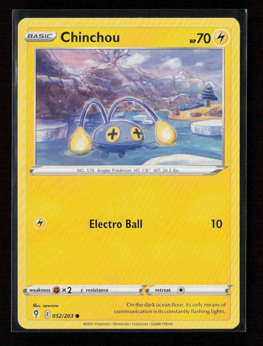 Chinchou - 8/15 Promo McDonald's Promos 2022 008/015 LP