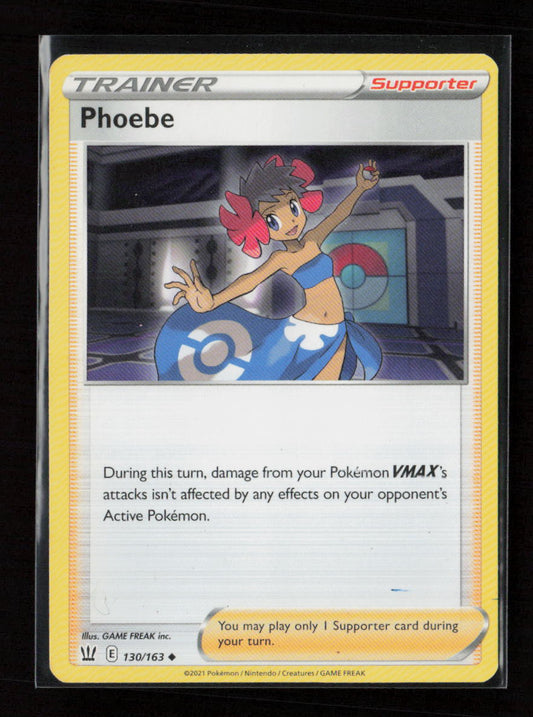 Phoebe Uncommon SWSH05: Battle Styles 130/163 LP