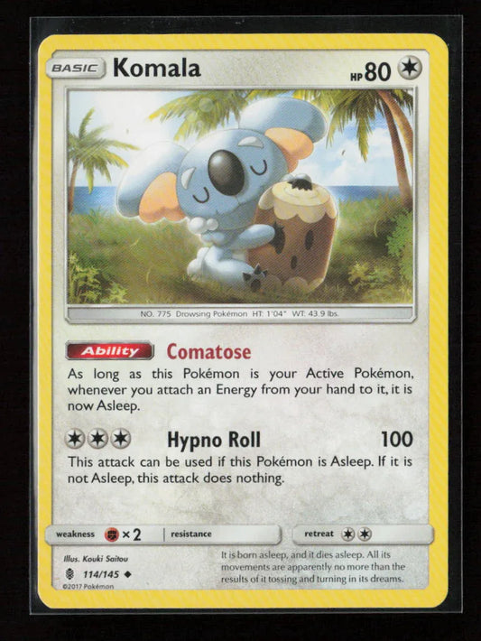 Komala Uncommon SM - Guardians Rising 114/145 LP - Kang's Collectibles