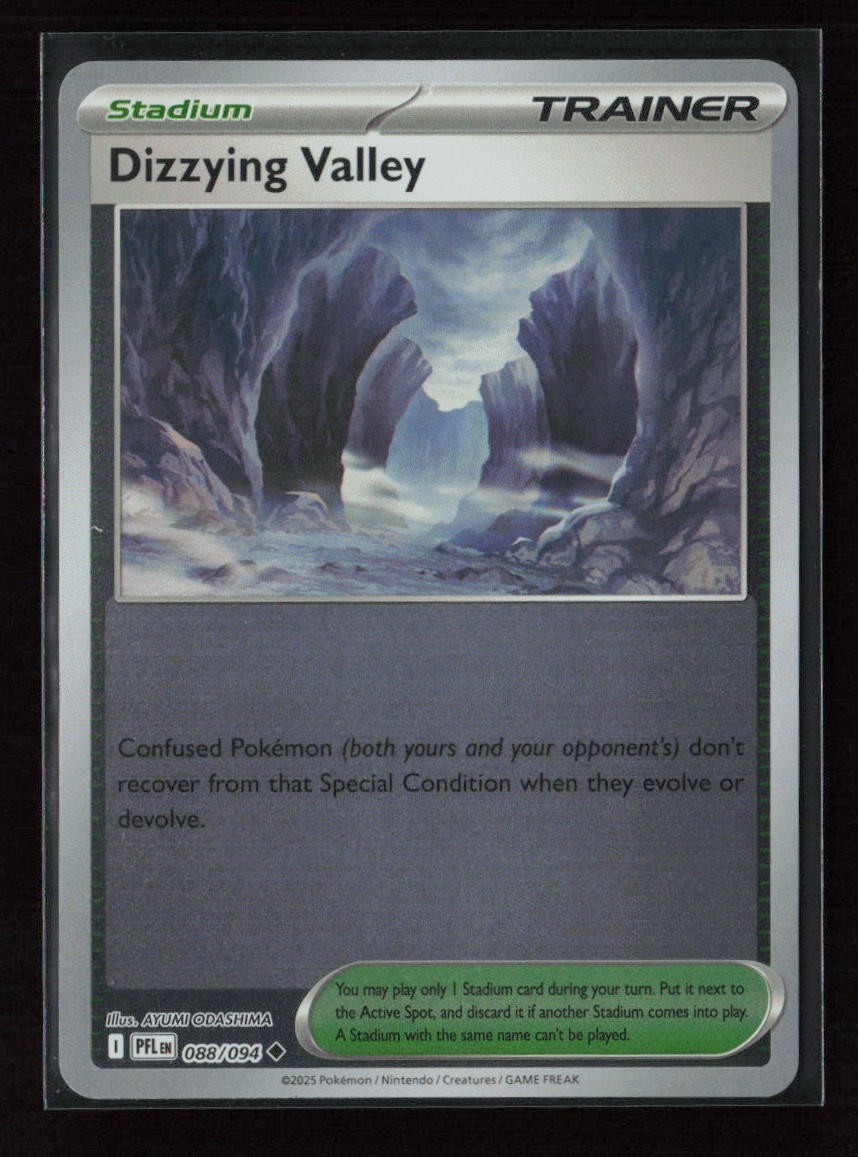Dizzying Valley Uncommon ME02: Phantasmal Flames 088/094 NM