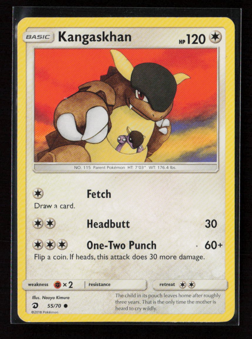 Kangaskhan - 55/70 (#4 Charizard Stamped) Promo Battle Academy 055/070 LP