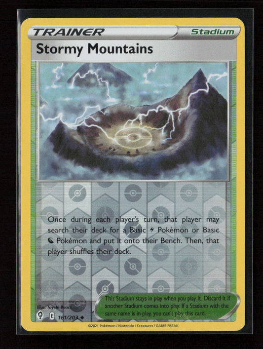 Stormy Mountains Uncommon SWSH07: Evolving Skies 161/203 NM