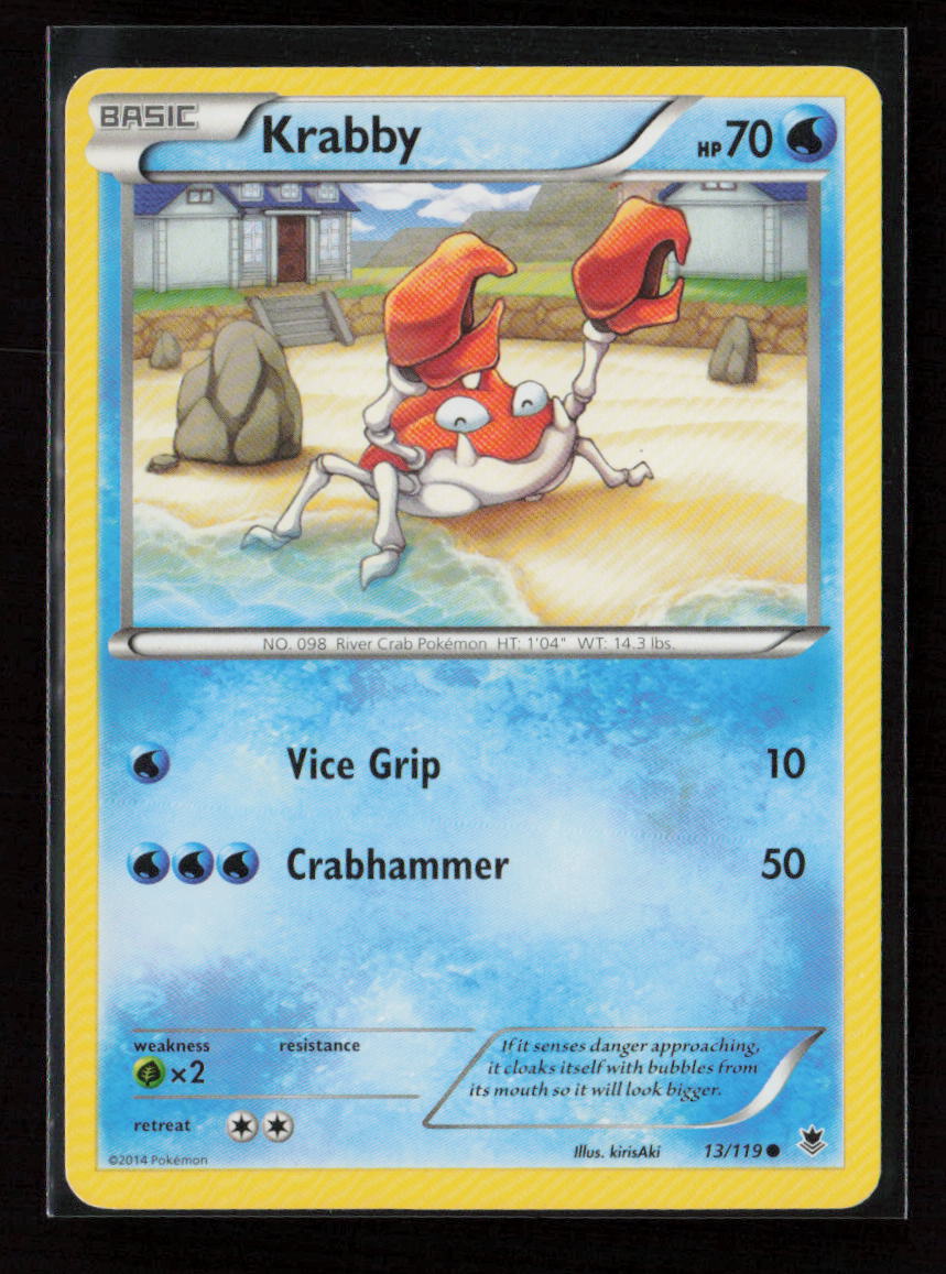 Krabby Common XY - Phantom Forces 13/119 LP
