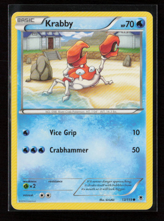 Krabby Common XY - Phantom Forces 13/119 LP