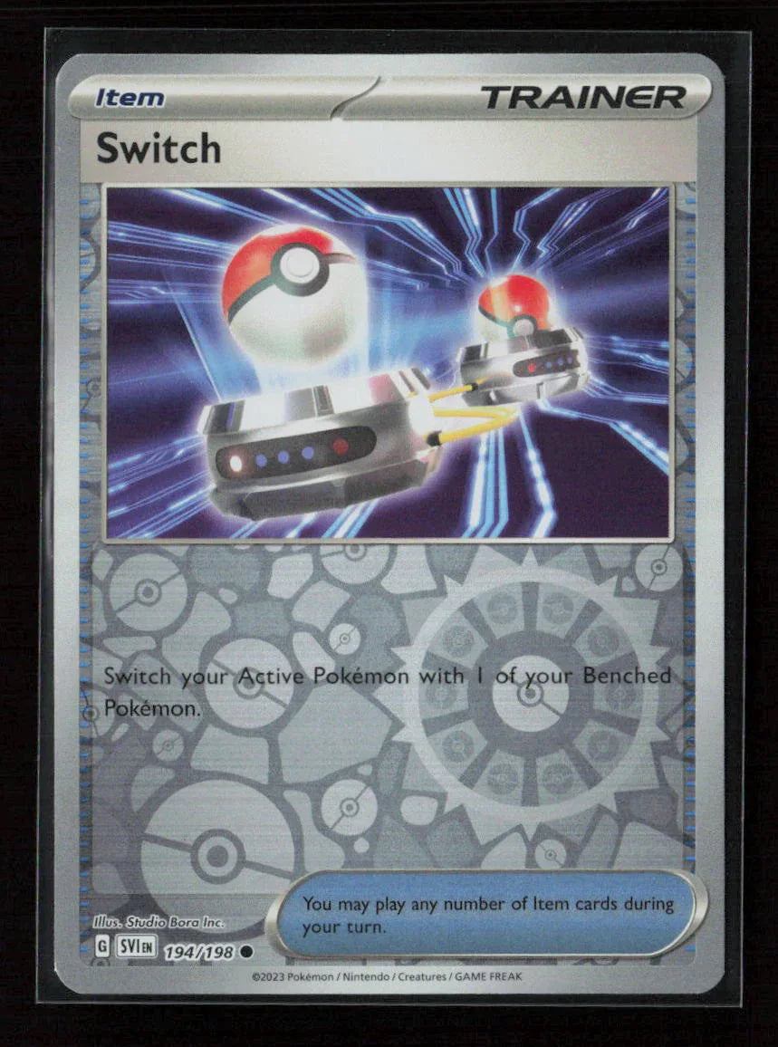 Switch Common SV01: Scarlet & Violet Base Set 194/198 NM - Kang's Collectibles