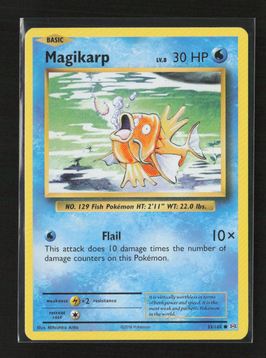 Magikarp Common XY - Evolutions 33/108 LP