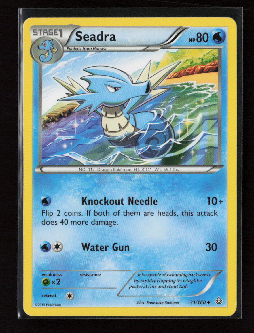 Seadra Uncommon XY - Primal Clash 31/160 LP