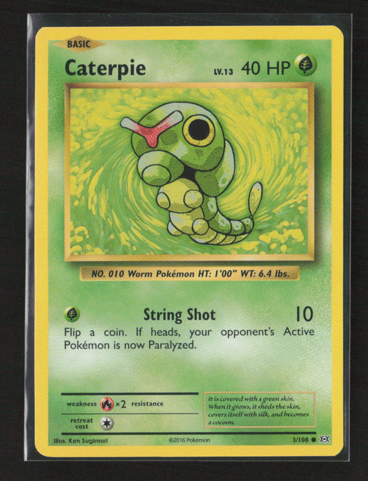 Caterpie Common XY - Evolutions 3/108 LP