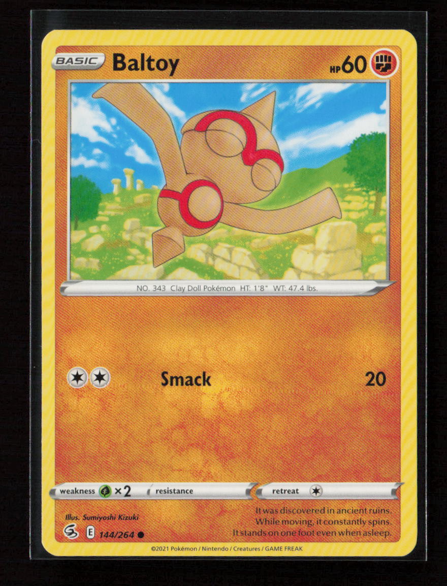 Baltoy Common SWSH08: Fusion Strike 144/264 LP