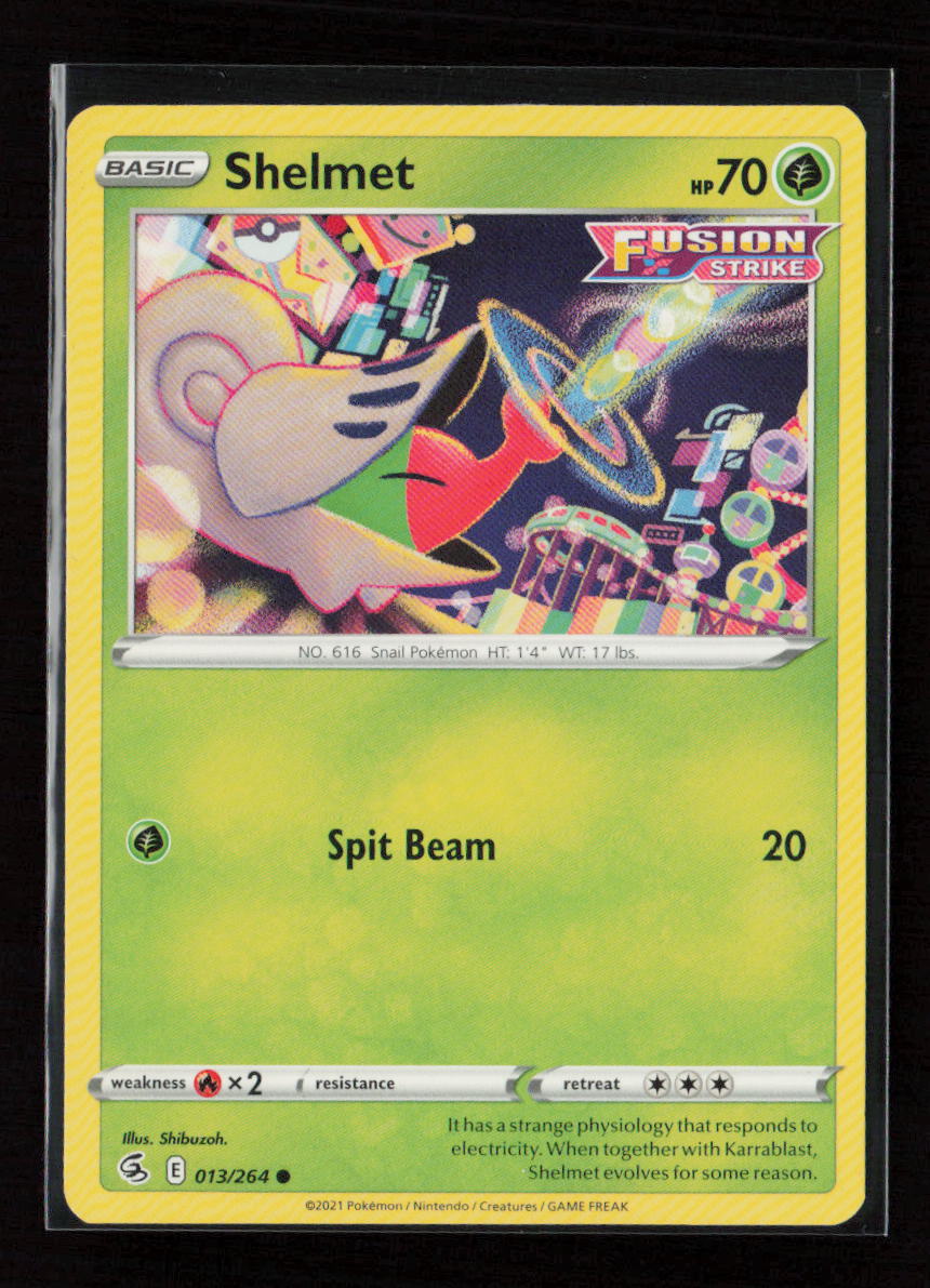 Shelmet Common SWSH08: Fusion Strike 013/264 LP