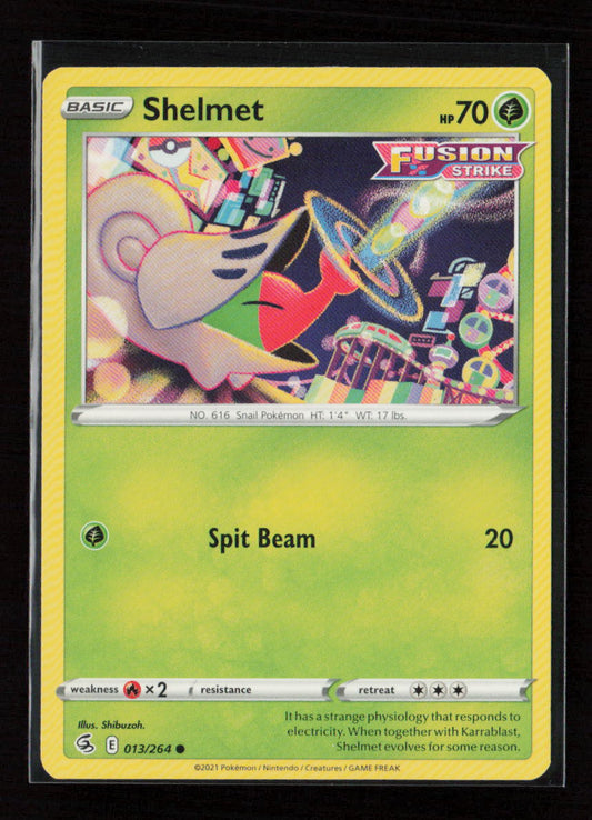 Shelmet Common SWSH08: Fusion Strike 013/264 LP