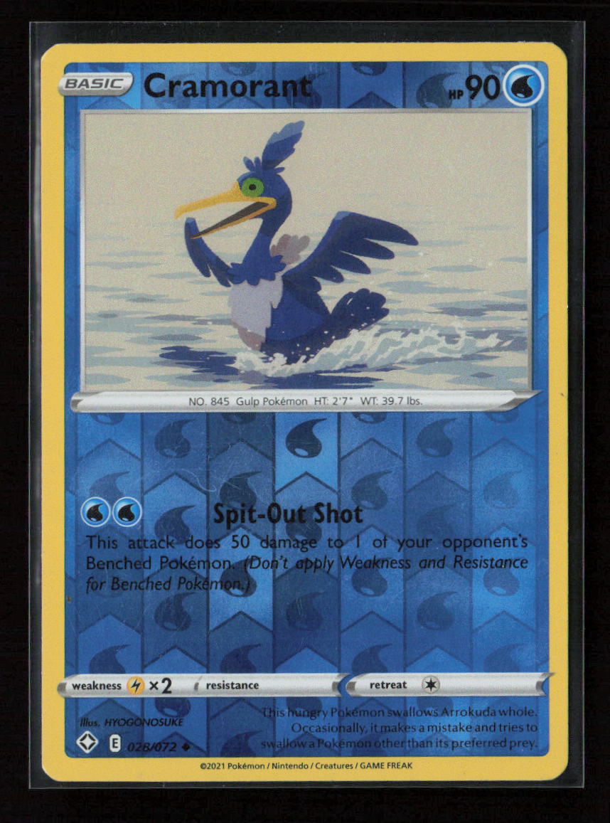 Cramorant Uncommon Shining Fates 028/072 NM
