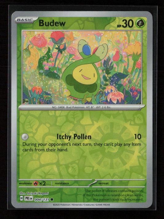 Budew Common SV: Prismatic Evolutions 004/131 NM
