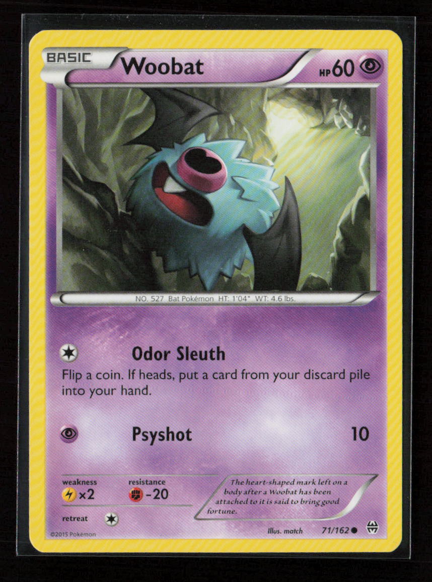 Woobat Common XY - BREAKthrough 71/162 LP