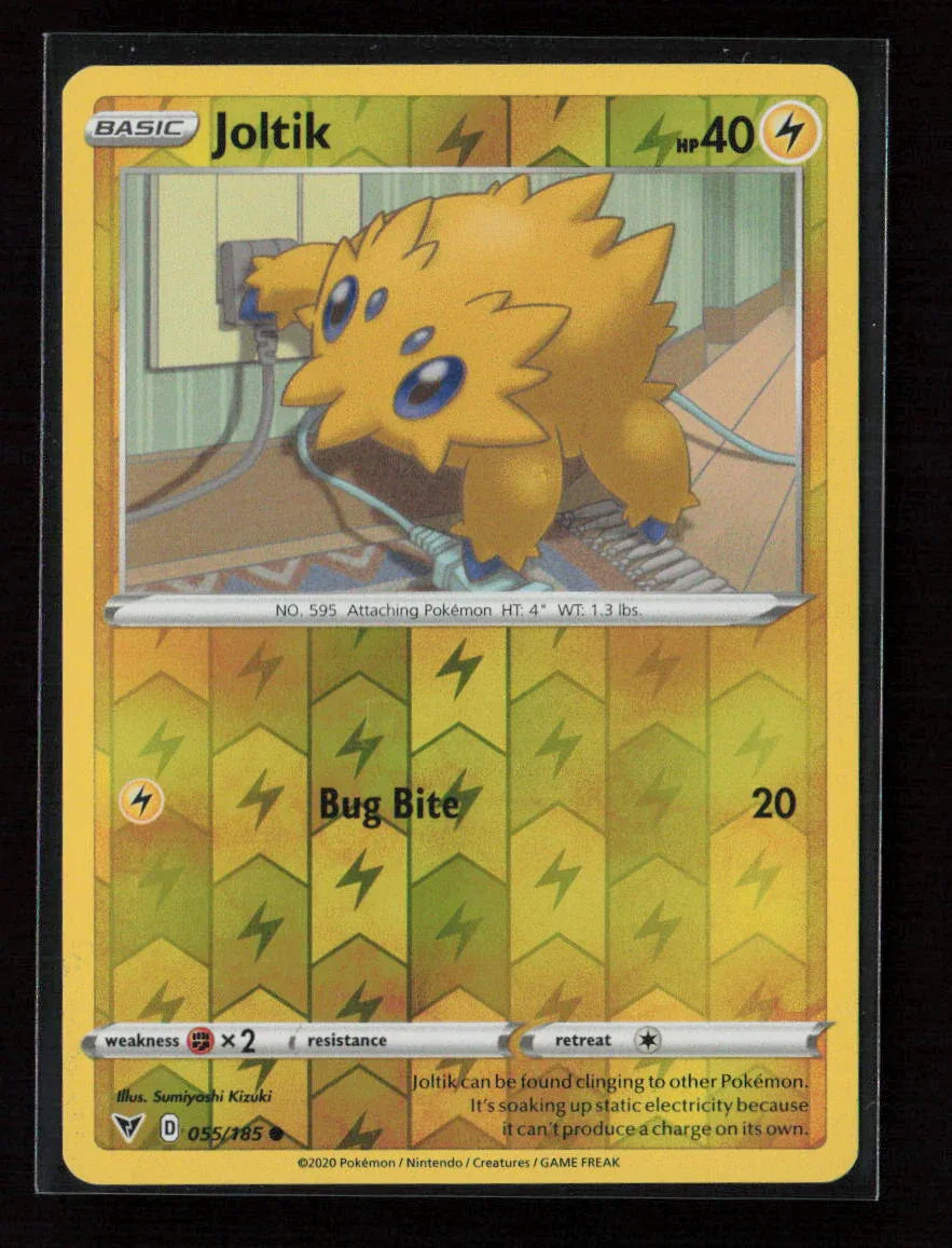 Joltik Common SWSH04: Vivid Voltage 055/185 LP - Kang's Collectibles