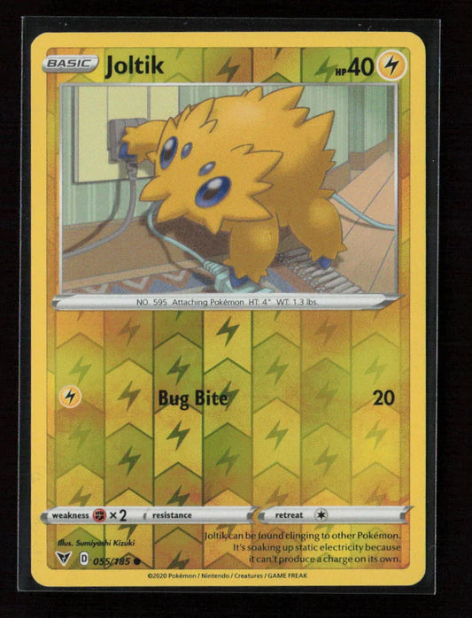 Joltik Common SWSH04: Vivid Voltage 055/185 LP - Kang's Collectibles