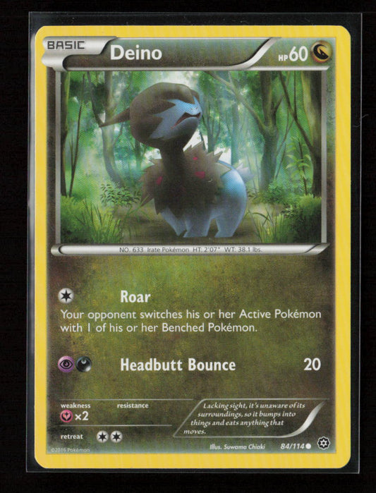 Deino Common XY - Steam Siege 84/114 LP