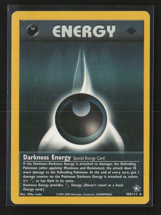 Darkness Energy Rare Neo Genesis 104/111 NM - Kang's Collectibles