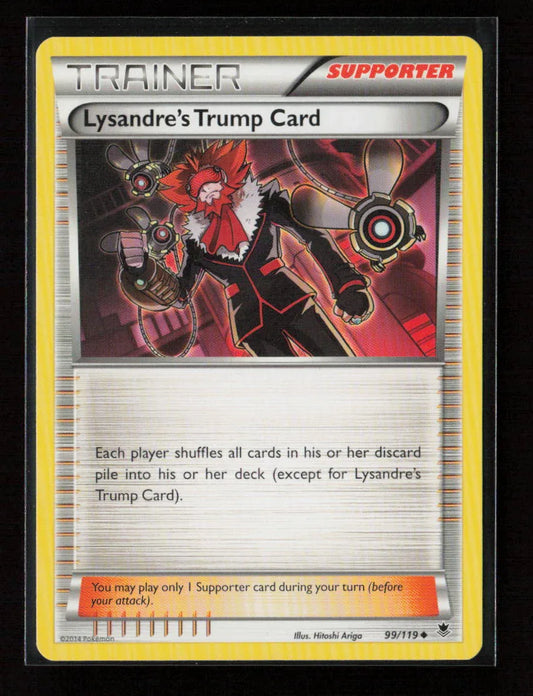 Lysandre's Trump Card Uncommon XY - Phantom Forces 99/119 LP - Kang's Collectibles