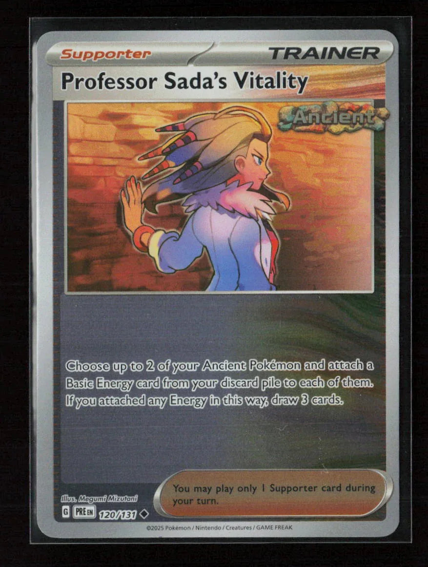 Professor Sada's Vitality Uncommon SV: Prismatic Evolutions 120/131 NM - Kang's Collectibles