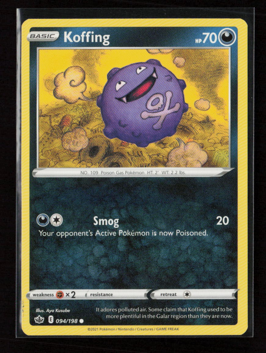 Koffing Common SWSH06: Chilling Reign 094/198 LP