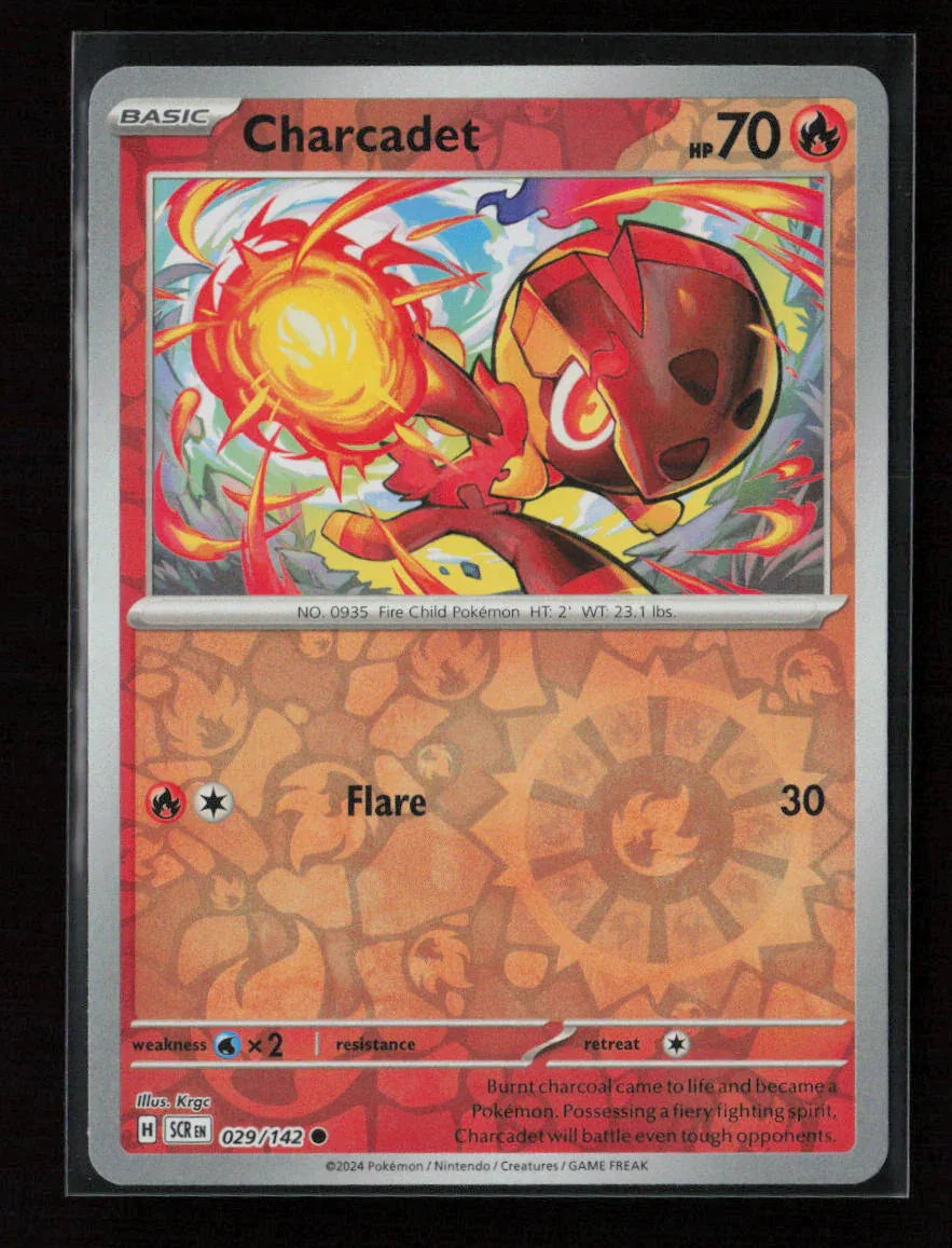 Charcadet Common SV07: Stellar Crown 029/142 NM - Kang's Collectibles