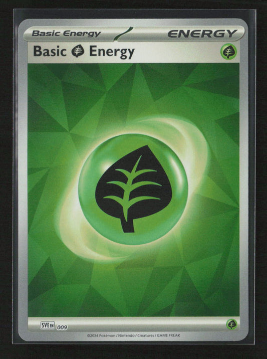 Basic Grass Energy - Common SVE: Scarlet & Violet Energies 009 NM
