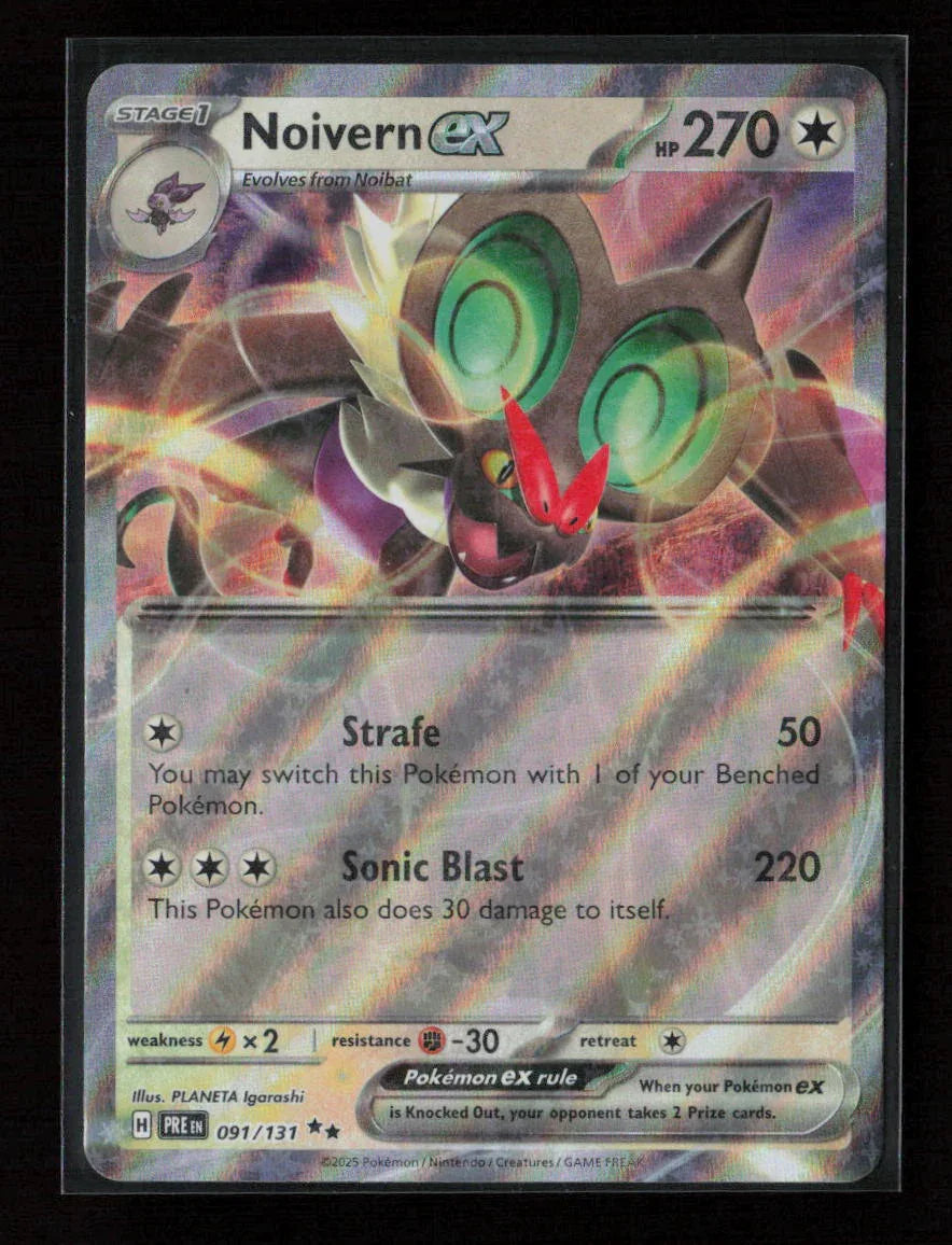 Noivern ex Double Rare SV: Prismatic Evolutions 091/131 NM - Kang's Collectibles