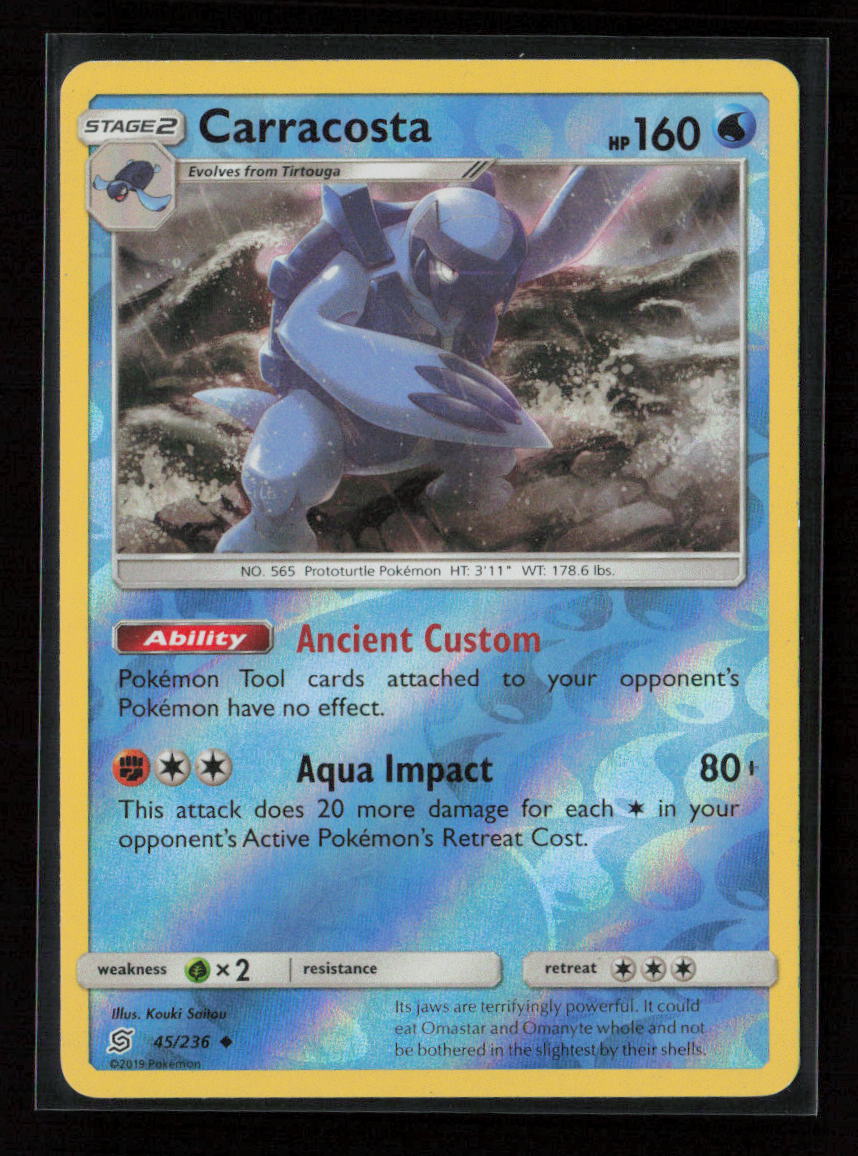 Carracosta Uncommon SM - Unified Minds 45/236 NM