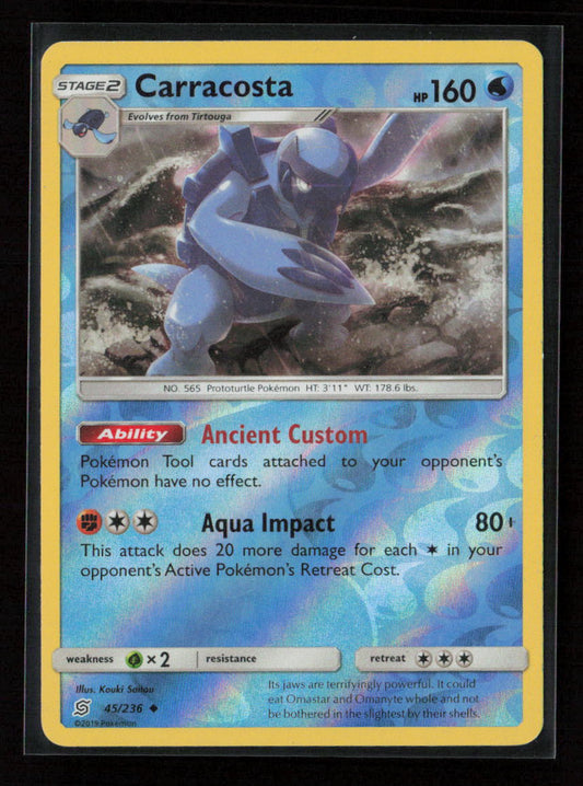 Carracosta Uncommon SM - Unified Minds 45/236 NM